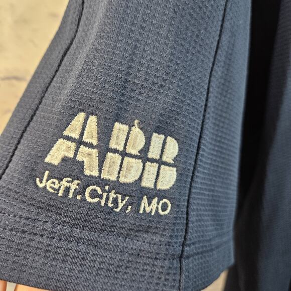 Nike Golf Fit Dry Short Sleeve Polo Blue Size XXL - Picture 3 of 6